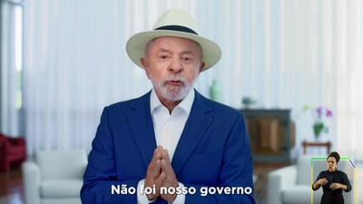 Pronunciamento do presidente Lula no 1º de Maio de 2026