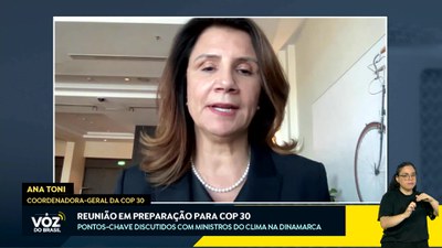 A Voz do Brasil - 8/5/2025 - Coordenadora-geral da COP 30 fala sobre pontos-chave da conferência