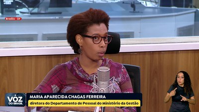 A Voz do Brasil - 10/04/24 - Maria Aparecida Chagas