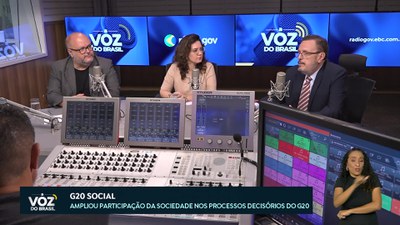 A Voz do Brasil - 01/11/2024 - Renato Simões