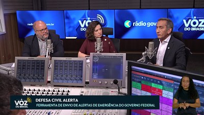 A Voz do Brasil - 8/4/2025 - Ministro Waldez Góes detalha atuação do governo nas fortes chuvas do RJ