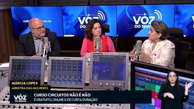 A Voz do Brasil - 21/5/2025 - Márcia Lopes fala sobre as ações do governo de enfrentamento à violência de gênero