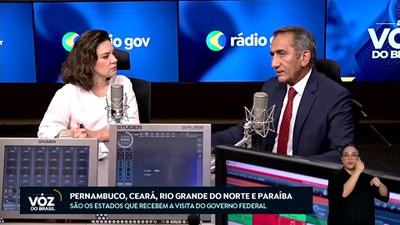 A Voz do Brasil - 23/5/2025 - Waldez Góes fala da transposição do Rio São Francisco