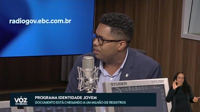 Secretário Nacional da Juventude, Ronald Sorriso, fala sobre o Programa Identidade Jovem