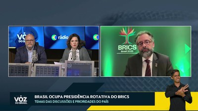 A Voz do Brasil - 2/7/2025 - Mauricio Lyrio detalha Cúpula do Brics no Rio de Janeiro