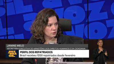 A Voz do Brasil - 6/8/2025 - Janine Melo fala sobre o programa Aqui é Brasil