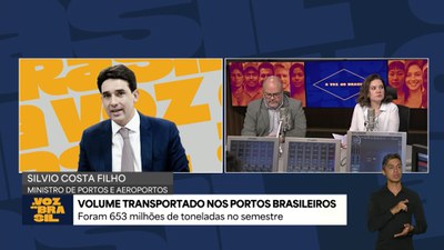 A Voz do Brasil - 13/8/2025 - Silvio Costa Filho