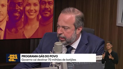 Ministro de Minas e Energia, Alexandre Silveira, explica o programa Gás do Povo