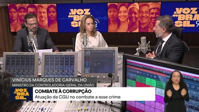 Ministro da CGU, Vinicius de Carvalho, fala sobre operações de combate à corrupção