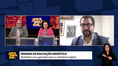 Secretário de Políticas Digitais, João Brant, fala sobre a Semana Brasileira de Educação Midiática