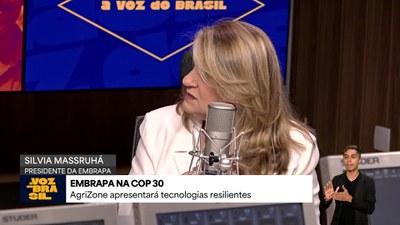 Presidente da Embrapa, Silvia Massruhá, fala sobre participação da empresa na COP 30 com a AgriZone