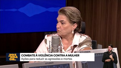 Ministra das Mulheres, Márcia Lopes,  fala sobre denúncias recebidas no Ligue 180