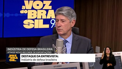 Secretário de Produtos de Defesa, Tenente-Brigadeiro do Ar Heraldo Luiz Rodrigues, detalha recorde de exportações da indústria de defesa brasileira