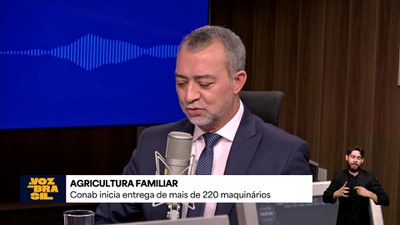 Presidente da Conab, Edegar Pretto, fala sobre início da entrega de mais de 220 maquinários para apoiar agricultura familiar