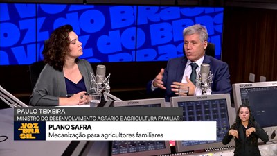 Ministro do Desenvolvimento Agrário e Agricultura Familiar, Paulo Teixeira, afirma que Brasil fora do Mapa da Fome e deflação de alimentos foram destaques de 2025
