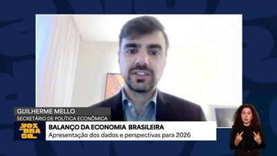 Secretário nacional de Política Econômica do Ministério da Fazenda, Gilherme Melo, explica que índice de emprego não conta quem recebe apenas Bolsa Família
