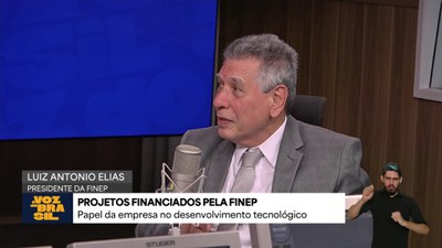 Presidente da Finep, Luiz Antônio Elia, fala sobre desenvolvimento econômico e social por meio do fomento público à ciência, tecnologia e inovação