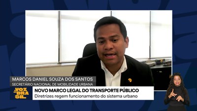 Secretário Nacional de Mobilidade Urbana, Marcos dos Santos, detalha novo Marco Legal do Transporte Público Coletivo Urbano