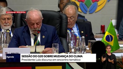 Presidente Lula discursa na Cúpula do G20 na África do Sul