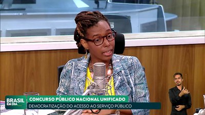 Brasil em Dia - 05/02/24 - Cida Chagas esclarece dúvidas sobre o Concurso Nacional Unificado