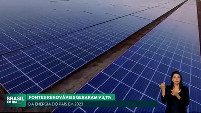 Brasil em Dia - 06/02/24 - Fontes renováveis geraram 93,1% de energia no Brasil