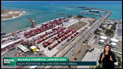Brasil em Dia – 07/02/24 - Resultado da balança comercial em janeiro