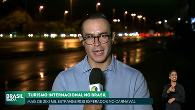 Brasil em Dia - 09/02/24 - Mais de 200 mil turistas estrangeiros são esperados no carnaval