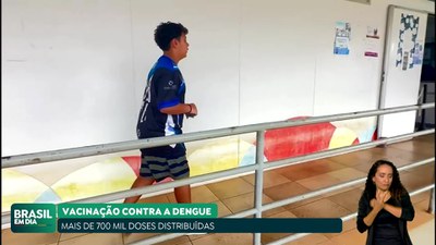 Brasil em Dia - 13/02/24 - Vacinação contra a dengue: mais de 700 mil doses chegaram aos estados