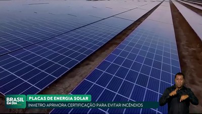 Brasil em Dia - 13/02/24 - Inmetro aprimora certificação de segurança de placas solares