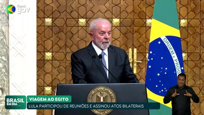 Brasil em Dia – 15/02/24 – Lula assina acordos com Egito