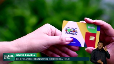 Brasil em Dia – 20/02/24 – Beneficiário do Bolsa Família com NIS final 3 começam a receber