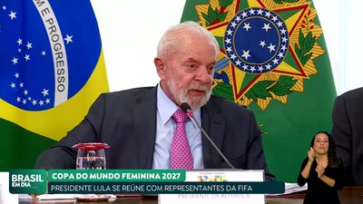 Brasil em Dia – 21/02/24 – Lula recebe representantes da FIFA e CBF