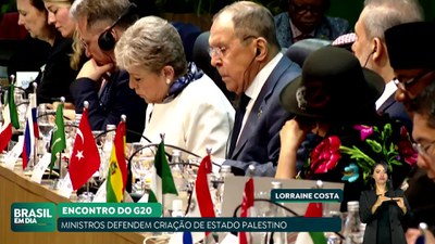 Brasil em Dia – 22/02/24 – Termina reunião dos ministros de relações exteriores do G20
