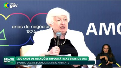 Brasil em Dia – 27/02/24 – Relações diplomáticas entre Brasil e Estados Unidos atingem 200 anos