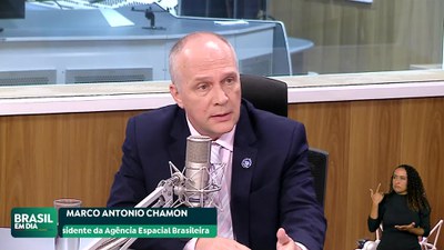 Brasil em Dia – 27/02/24 – Presidente da Agência Espacial Brasileira é entrevistado em A Voz do Brasil