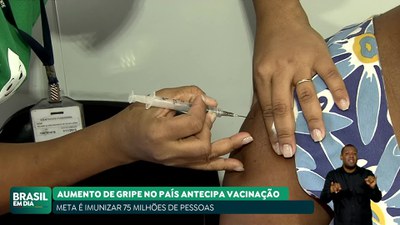 Brasil em Dia – 05/03/24 – Aumento de gripe no país antecipa vacinação