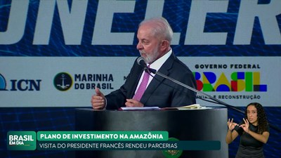 Brasil em Dia – 29/03/24 –  Visita do presidente francês ao Brasil rende parcerias em diversas áreas