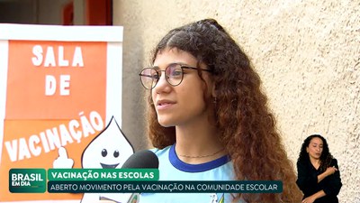 Brasil em Dia – 03/04/24 – Aberto Movimento Nacional pela Vacinação na Comunidade Escolar