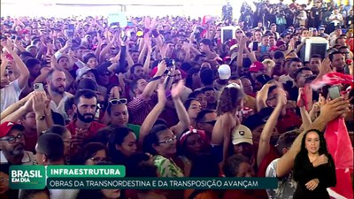 Brasil em Dia - 05/04/24 - No Ceará, Lula acompanha obras da Ferrovia Transnordestina