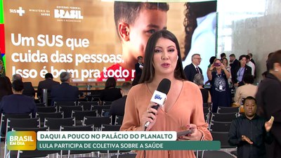 Brasil em Dia - 08/04/24 - Lula participa de coletiva sobre saúde