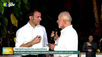 Brasil em Dia - 09/04/24 - Governo une esforços com estados e municípios para a preservação da Amazônia