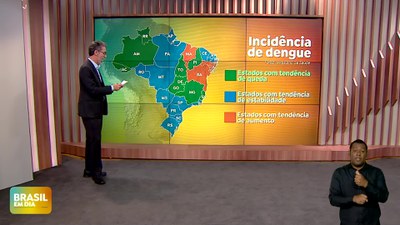 Brasil em Dia - 11/04/24 - Dengue: maioria dos estados segue tendência de estabilidade ou queda