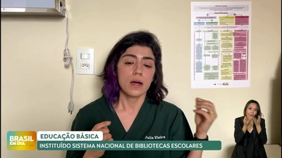 Brasil em Dia -12/04/24 - Instituído Sistema Nacional de Bibliotecas Escolares