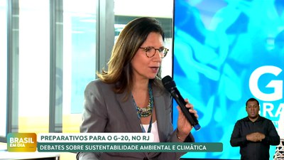 Brasil em Dia - 15/04/24 – Grupo de sustentabilidade climática debate temas que serão abordados no G20