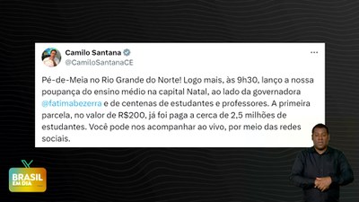 Brasil em Dia - 15/04/24 – Giro pelas redes sociais do Governo Federal