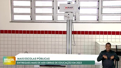 Brasil em Dia – 17/04/24 – Mais de 600 obras de educação foram entregues em 2023