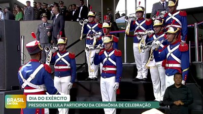 Brasil em Dia – 22/04/24 – Dia do Exército: presidente Lula participa da celebração