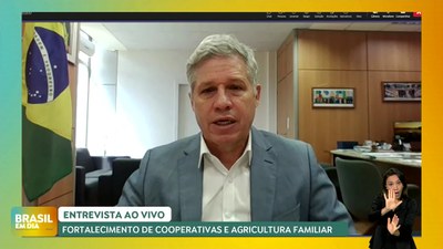 Brasil em Dia 23/04/24 – Entrevista: Coopera Mais Brasil vai fortalecer cooperativas e agricultura familiar