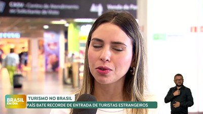 Brasil em Dia 23/04/24 – País bate recorde de entrada de turistas estrangeiros