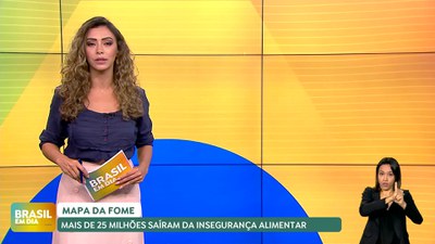 Brasil em Dia – 26/04/24 - Voz do Brasil: secretária do MDS fala sobre redução da insegurança alimentar